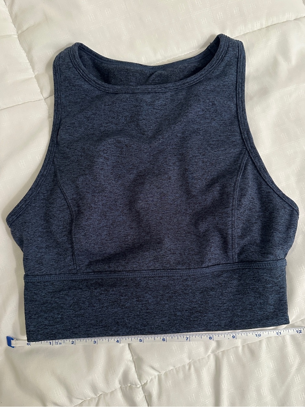 Heather Navy Joy Lab Sports Bra Top